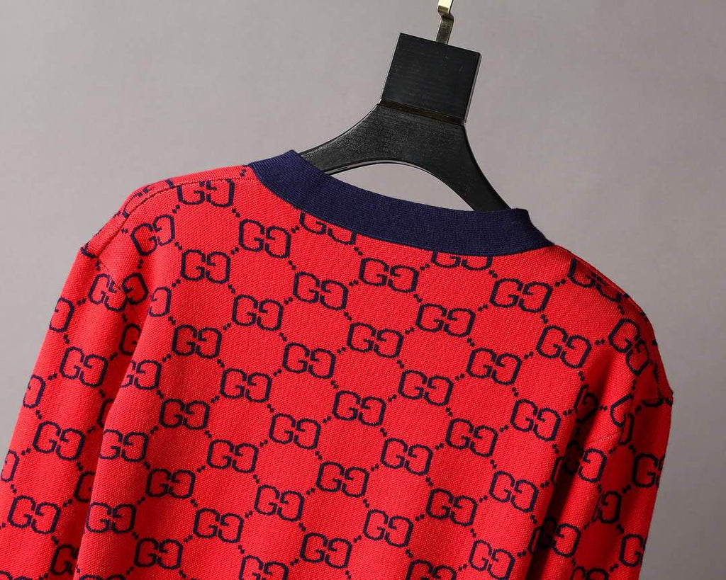 Gucci Men's Sweaters Designer Gucci Sweaters and Cardigans Clothing 36002 Blue