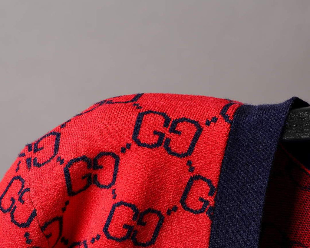 Gucci Men's Sweaters Designer Gucci Sweaters and Cardigans Clothing 36002 Red
