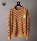 Gucci Men's Sweaters Designer Gucci Sweaters and Cardigans Clothing 36008 Brown