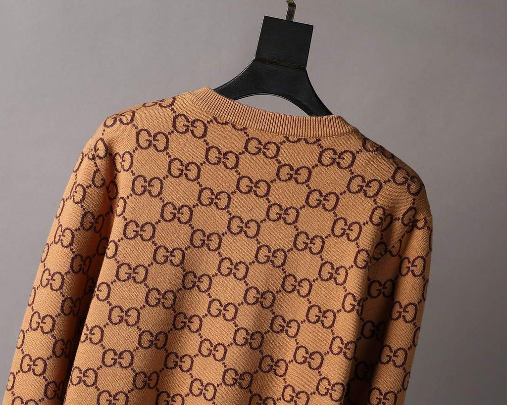 Gucci Men's Sweaters Designer Gucci Sweaters and Cardigans Clothing 36008 Black