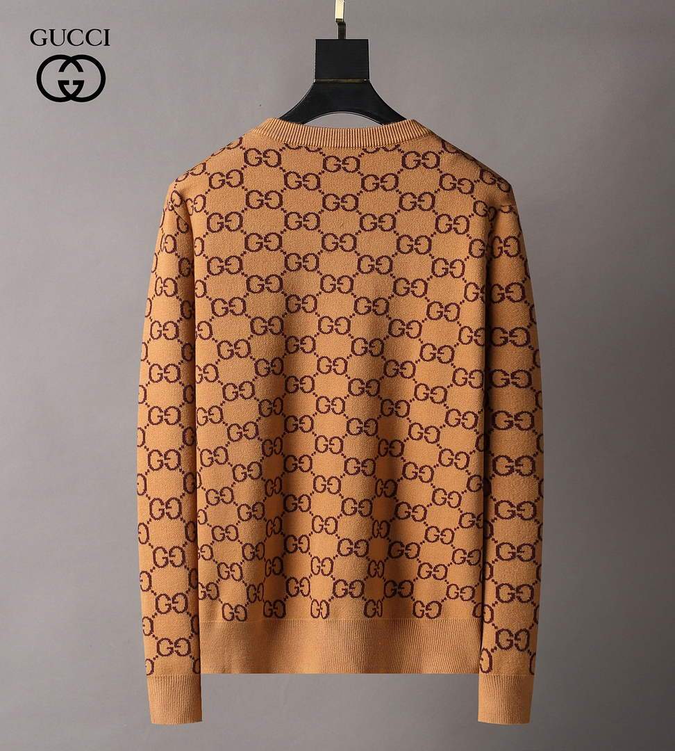 Gucci Men's Sweaters Designer Gucci Sweaters and Cardigans Clothing 36008 Black
