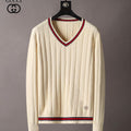 Gucci Men's Sweaters Designer Gucci Sweaters and Cardigans Clothing 36010 White