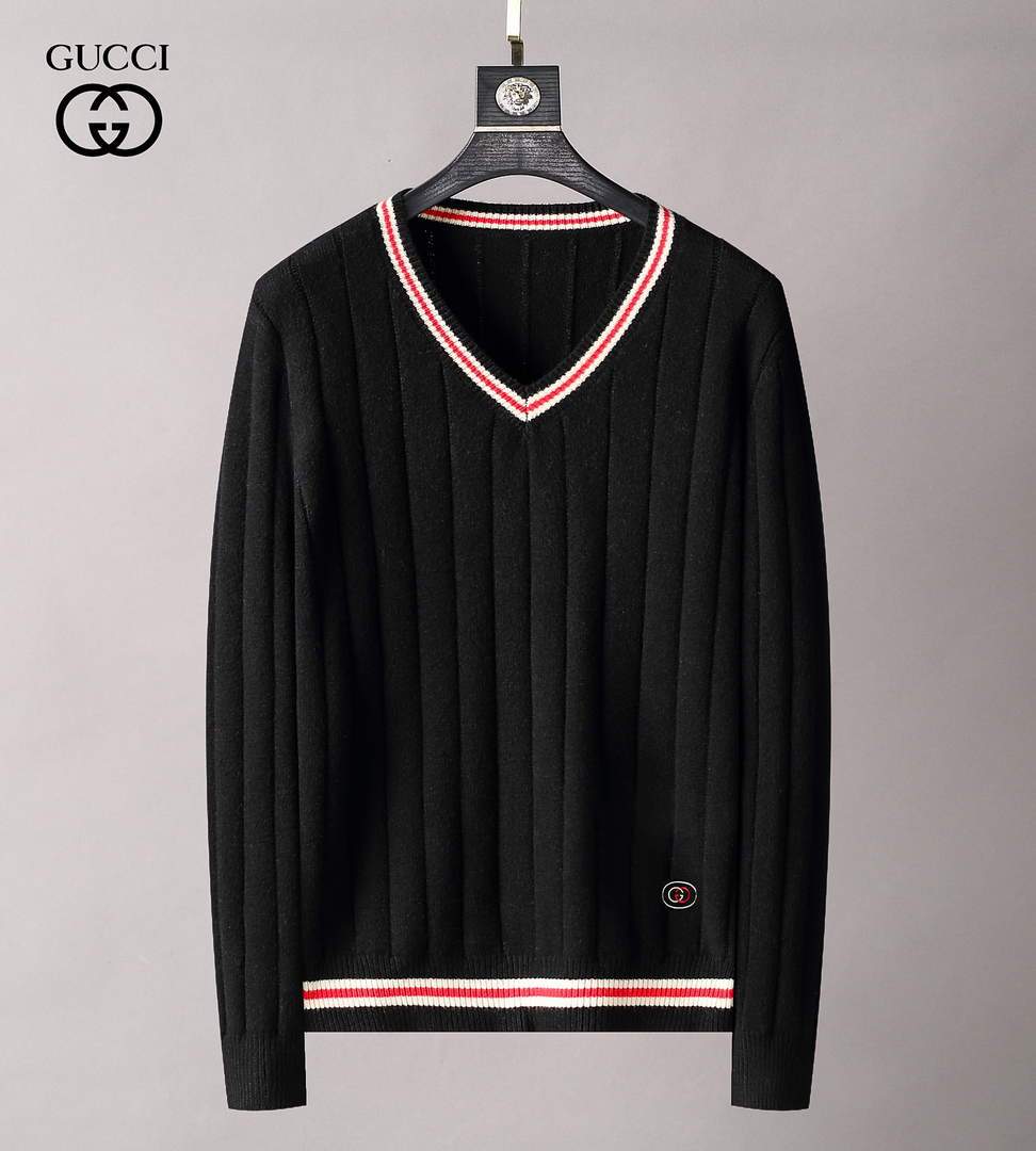 Gucci Men's Sweaters Designer Gucci Sweaters and Cardigans Clothing 36010 White