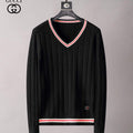 Gucci Men's Sweaters Designer Gucci Sweaters and Cardigans Clothing 36010 Black