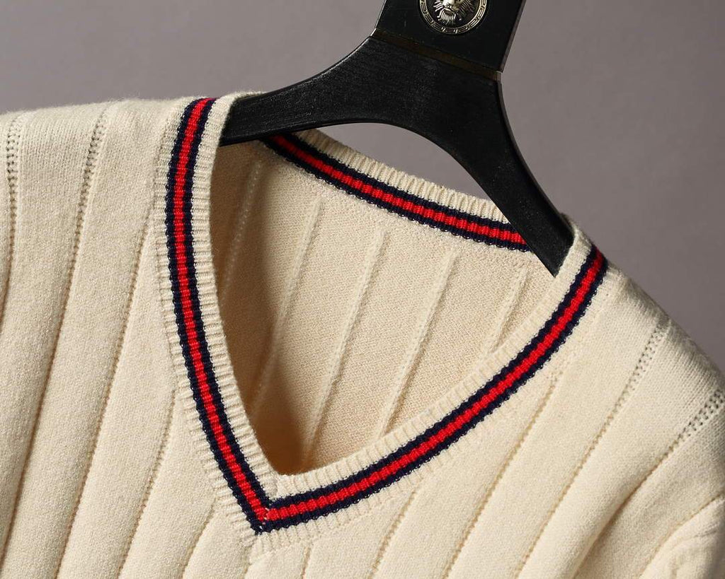 Gucci Men's Sweaters Designer Gucci Sweaters and Cardigans Clothing 36010 White