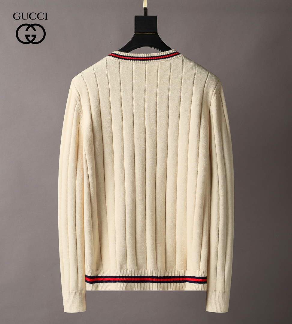 Gucci Men's Sweaters Designer Gucci Sweaters and Cardigans Clothing 36010 Black