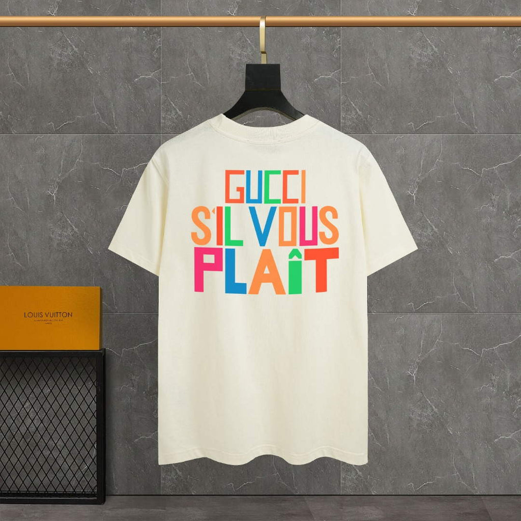 Gucci Men's Women's Short Sleeve T-shirt G66802