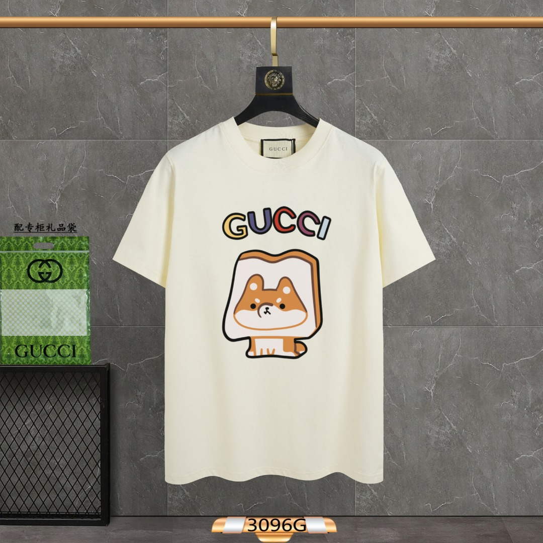 Gucci Men's Women's Short Sleeve T-shirt G66804