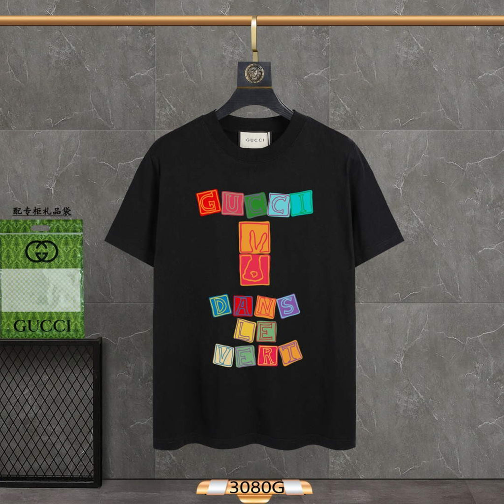Gucci Men's Women's Short Sleeve T-shirt G66811
