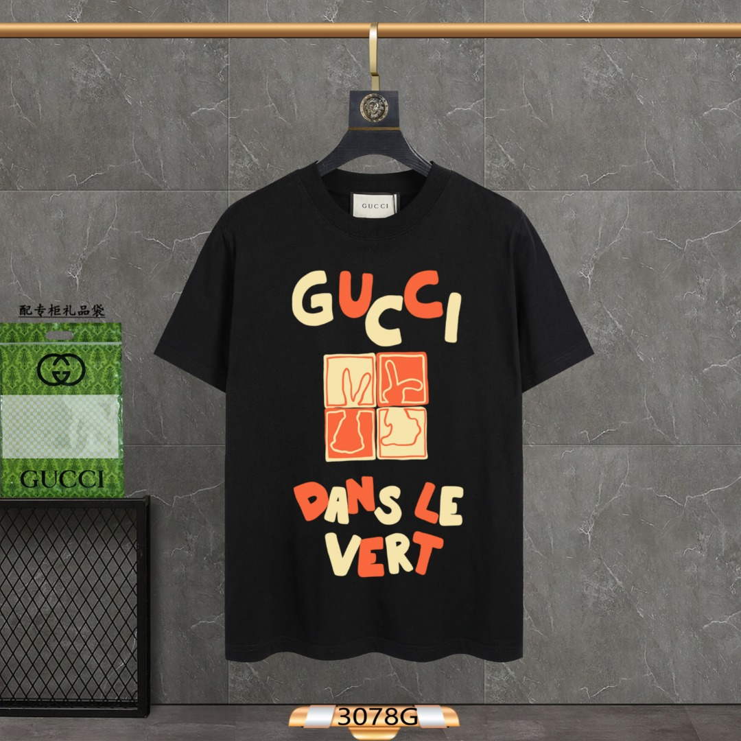 Gucci Men's Women's Short Sleeve T-shirt G66813