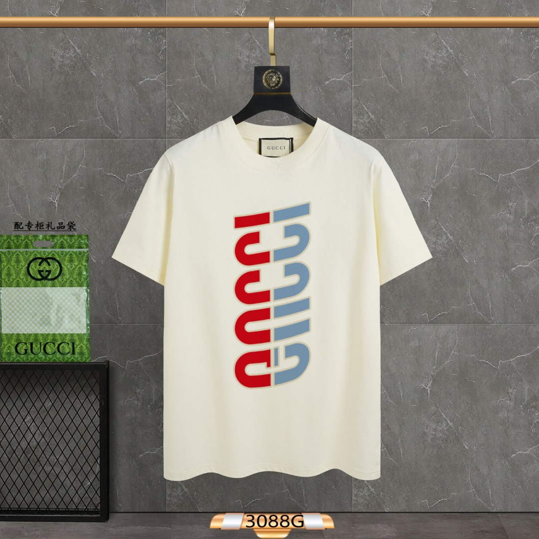 Gucci Men's Women's Short Sleeve T-shirt G66818