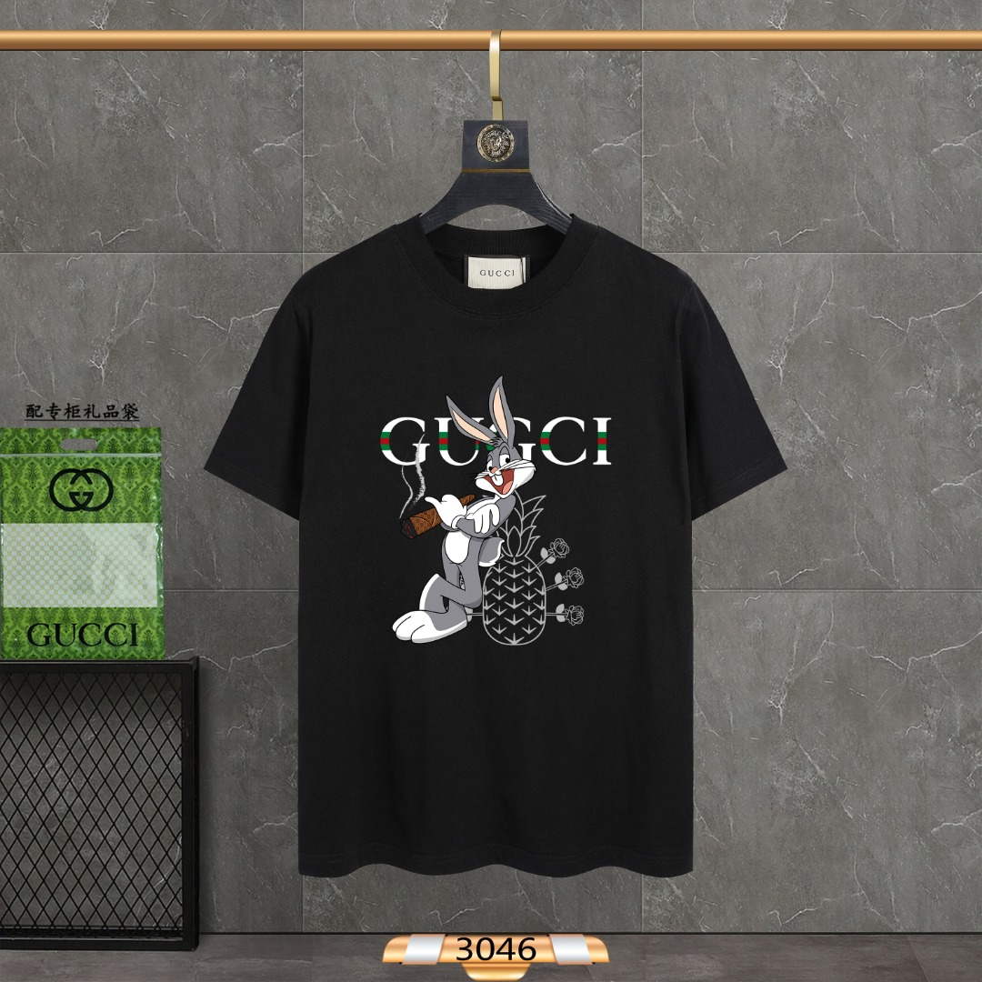Gucci Men's Women's Short Sleeve T-shirt G66821