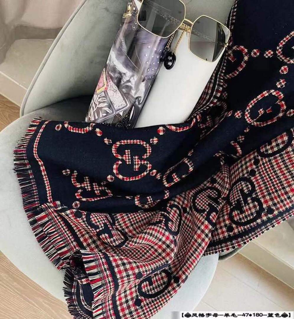 Gucci Scarves Designer Gucci Shawl Scarf 60002