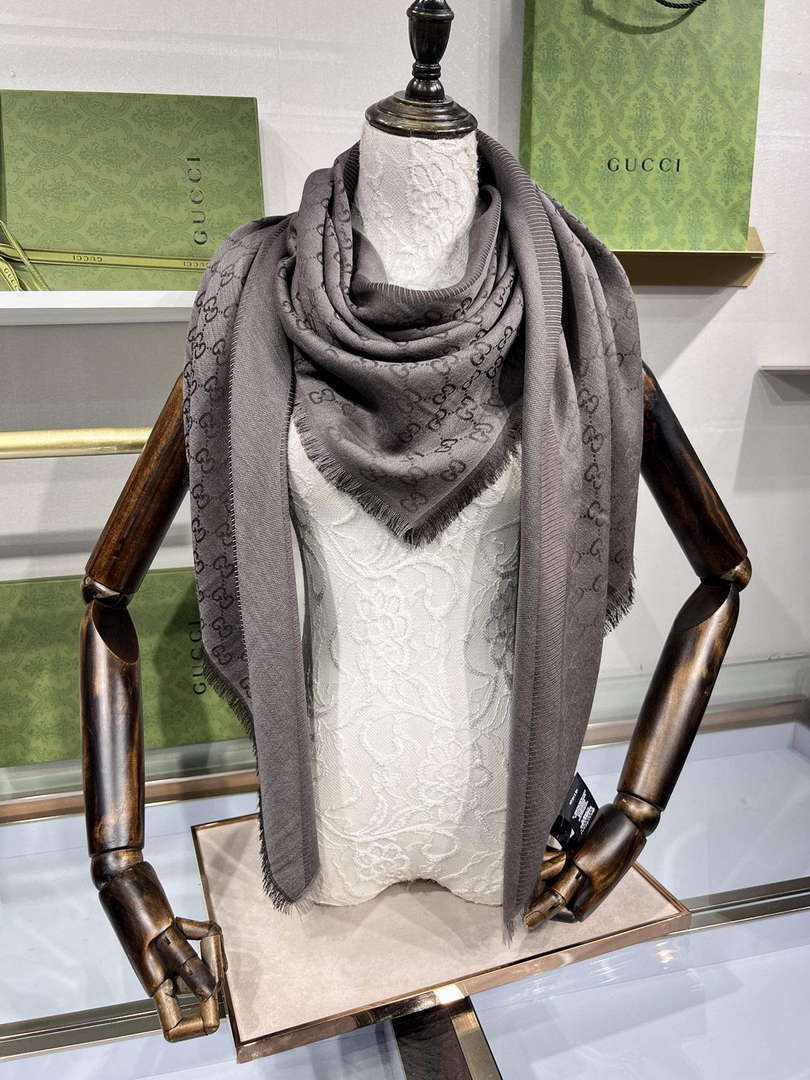 Gucci Scarves Fashion Scarf G58345 - Default Title - View 1