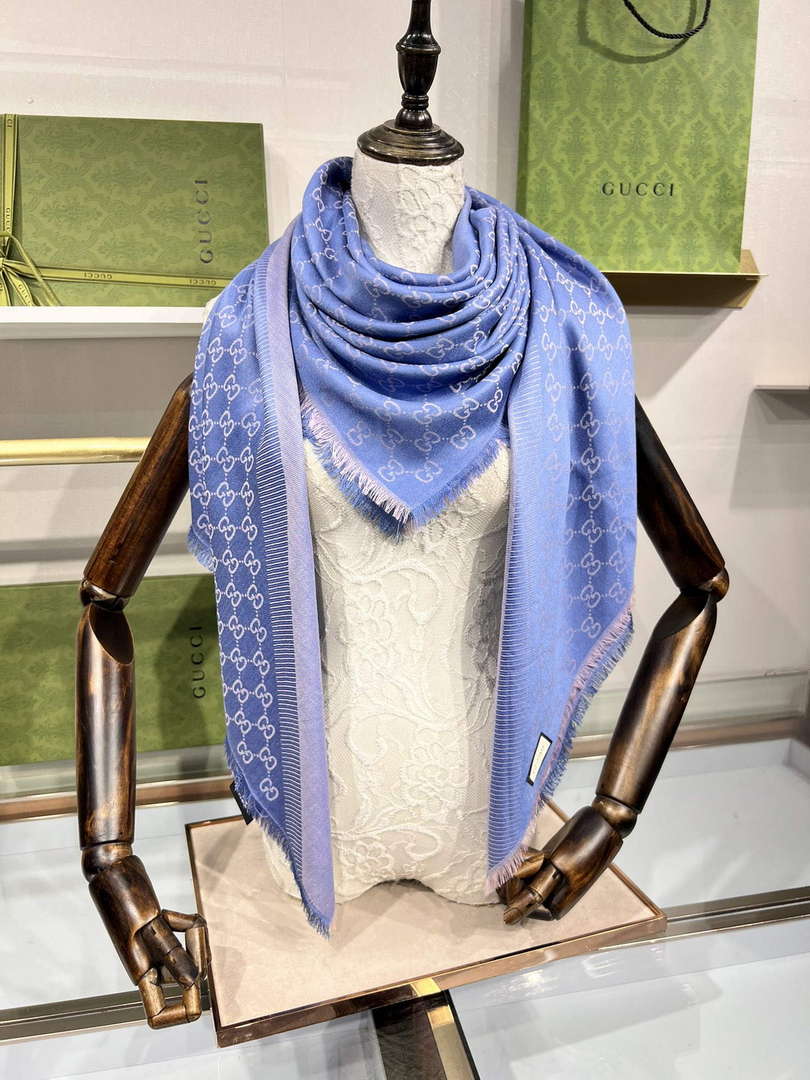 Gucci Scarves Fashion Scarf G58346 - Default Title - View 1