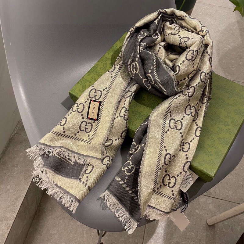 Gucci Scarves Fashion Scarf G58362 - Default Title - View 1