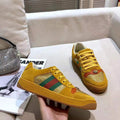 Gucci Women's Sneakers Classic Double G  Screener leather G81204