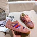 Gucci Women's Sneakers Classic Double G  Screener leather G81205