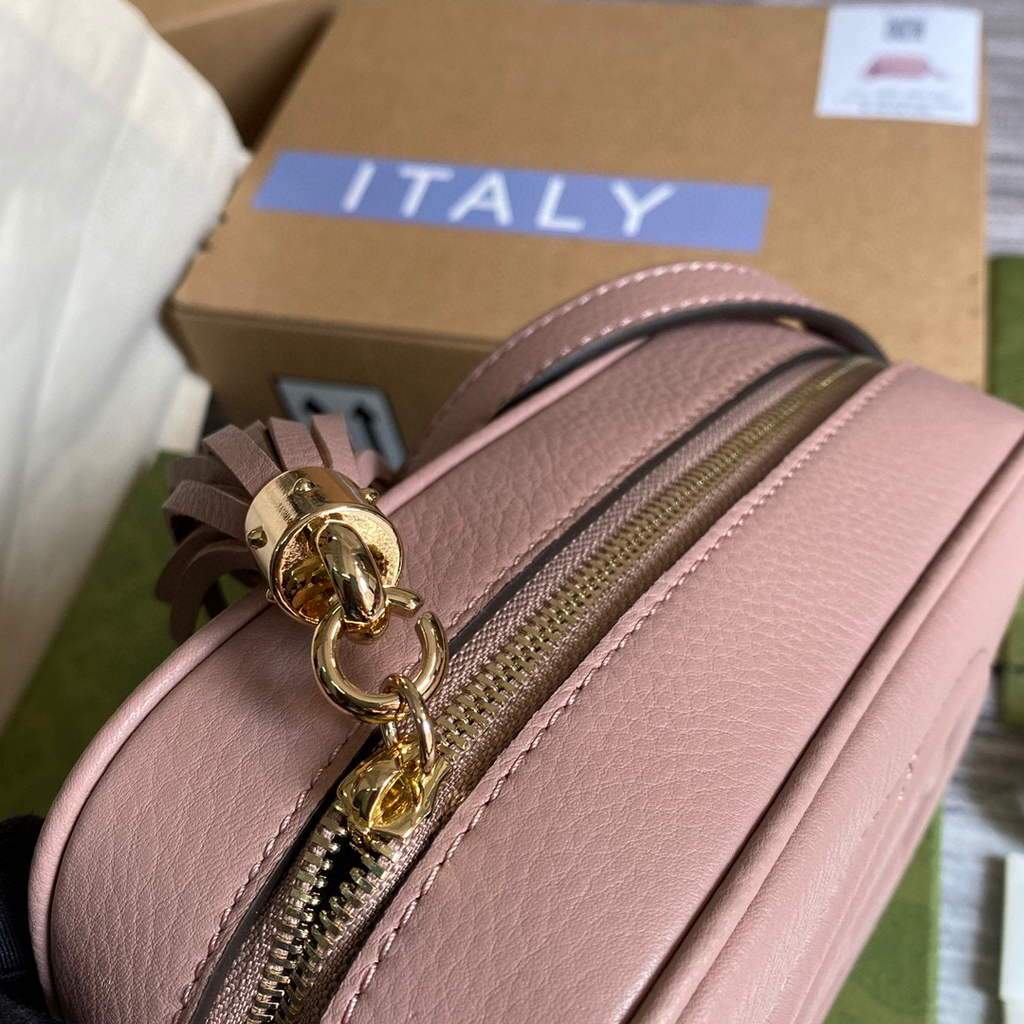 Gucci 308364 Soho small leather crossbody-bags disco bag Pink