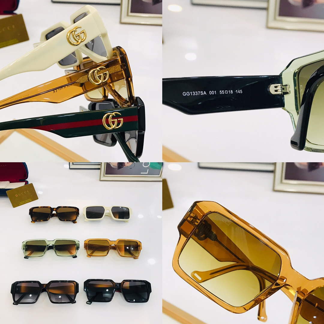 Gucci Sunglasses Luxury Fashion Show Sunglasses G992230