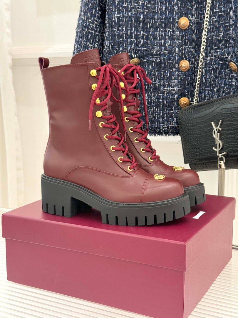 Gucci Women Boots Fashion Shoes G77408