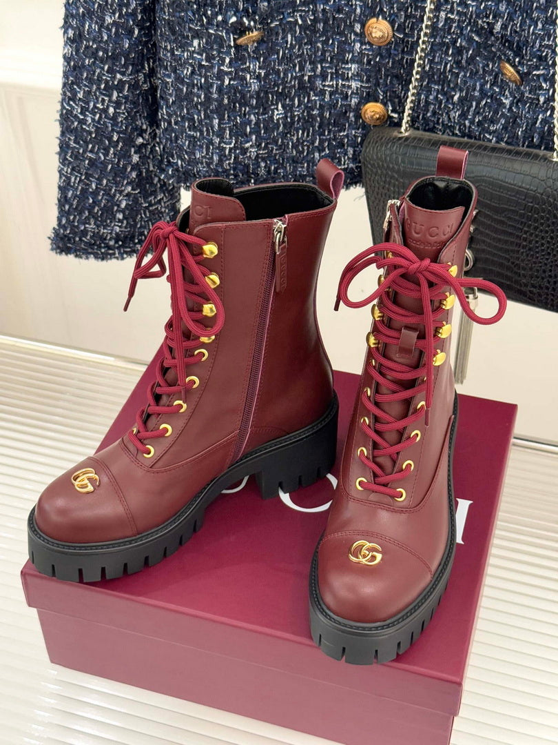 Gucci Women Boots Fashion Shoes G77408