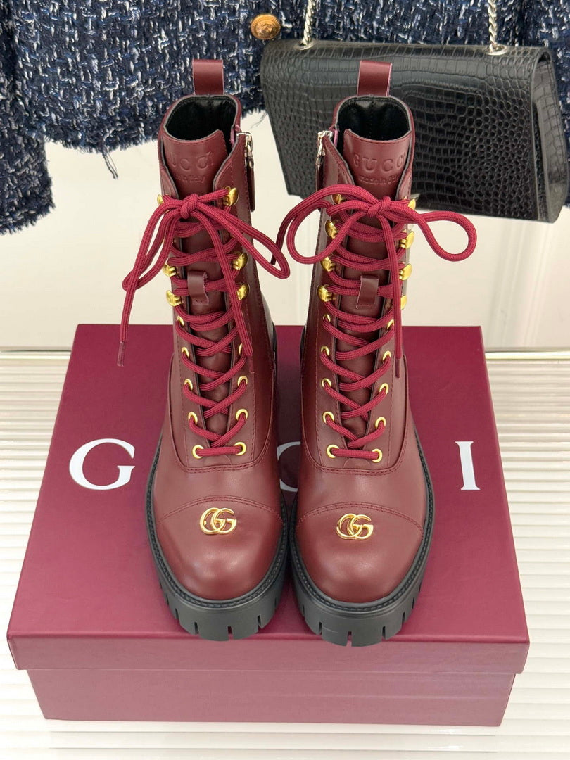Gucci Women Boots Fashion Shoes G77408