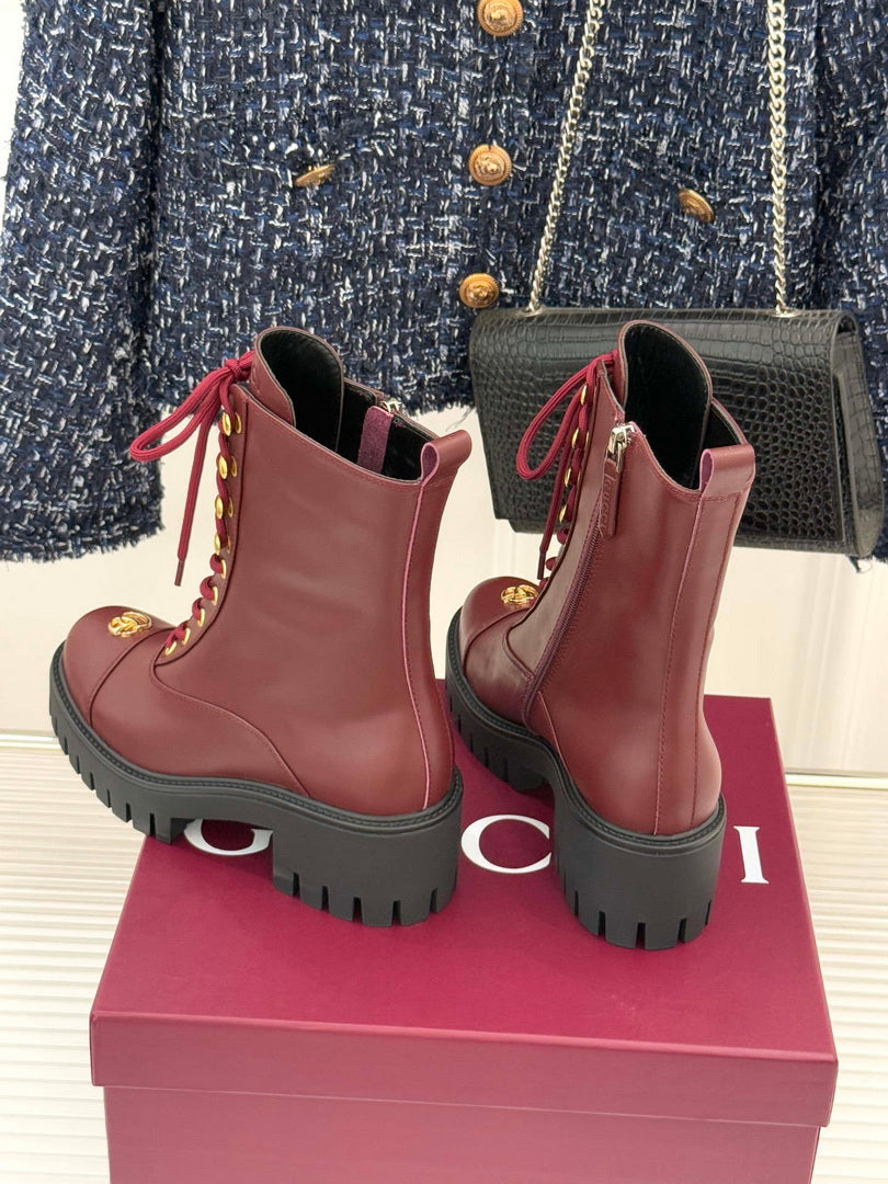 Gucci Women Boots Fashion Shoes G77408