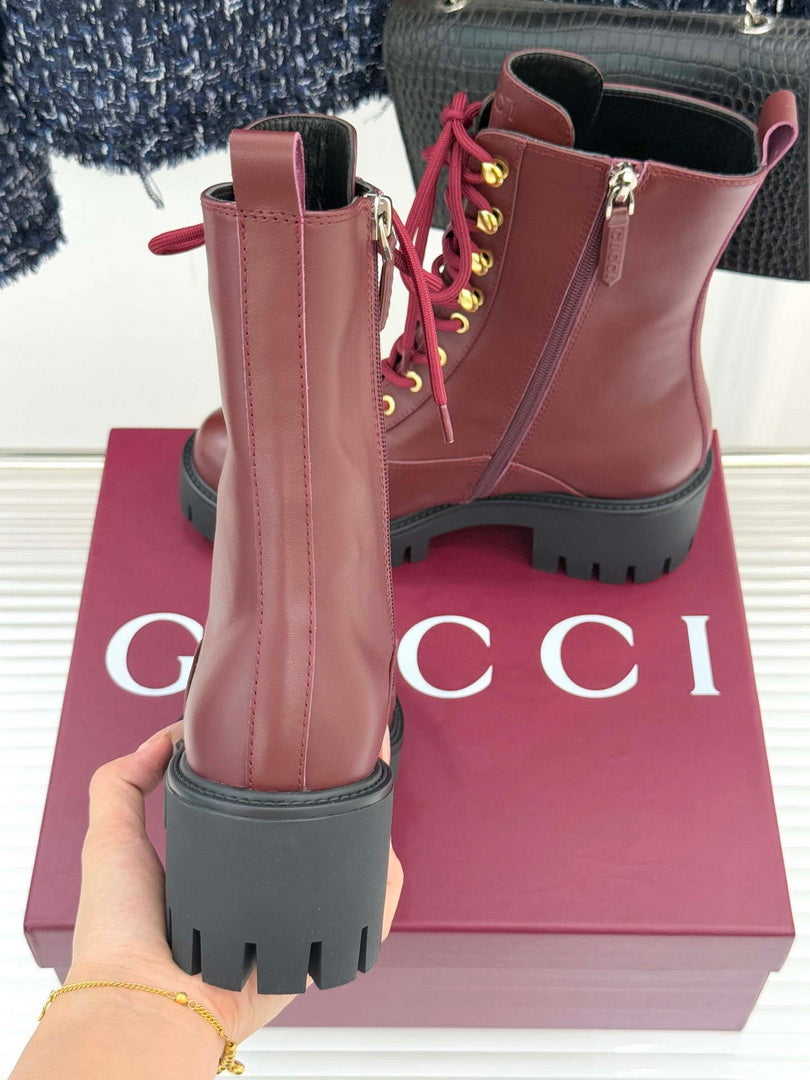 Gucci Women Boots Fashion Shoes G77408