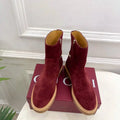 Gucci Women Classic Horsebit Ankle Boots G77375