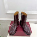 Gucci Women Classic Horsebit Ankle Boots G77379