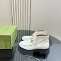 Gucci Women Classic horsebit  High-top casual ankle boots G77384