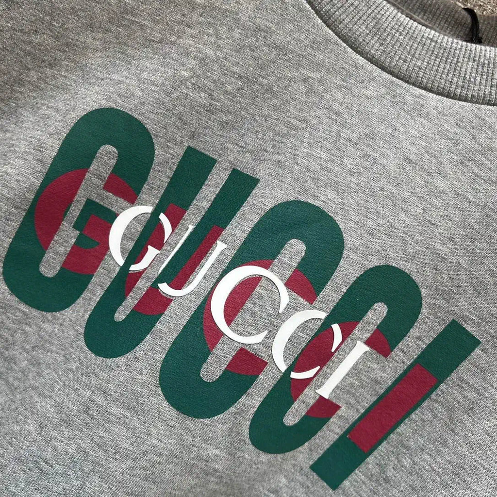 Gucci Women Contrast color letter print T-shirt  G11132