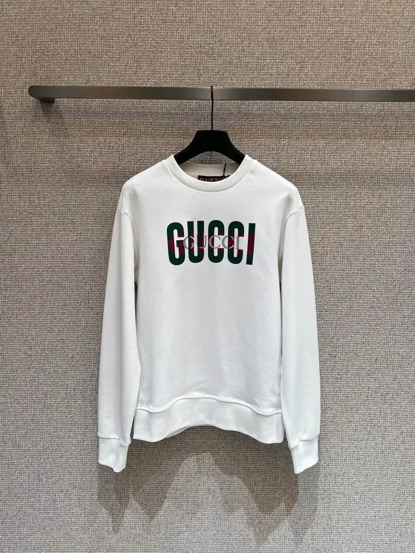 Gucci Women Contrast color letter print T-shirt  G11132
