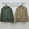 Gucci Women Double G jacquard hooded jacket G11101