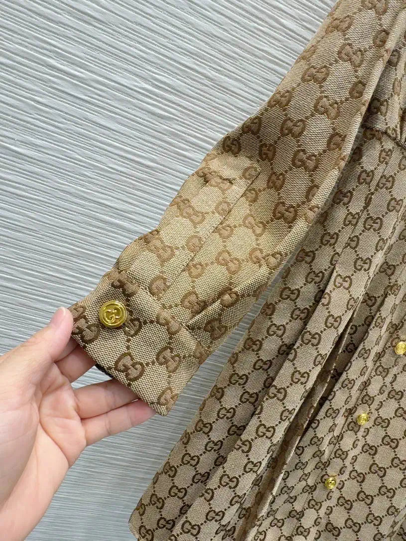 Gucci Women Double G jacquard knitted skirt  G11131