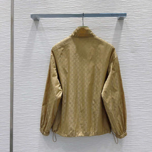 Gucci Women Fashion GG jacquard leisure suit Hooded zip-up jacket G88002 - S - View 6