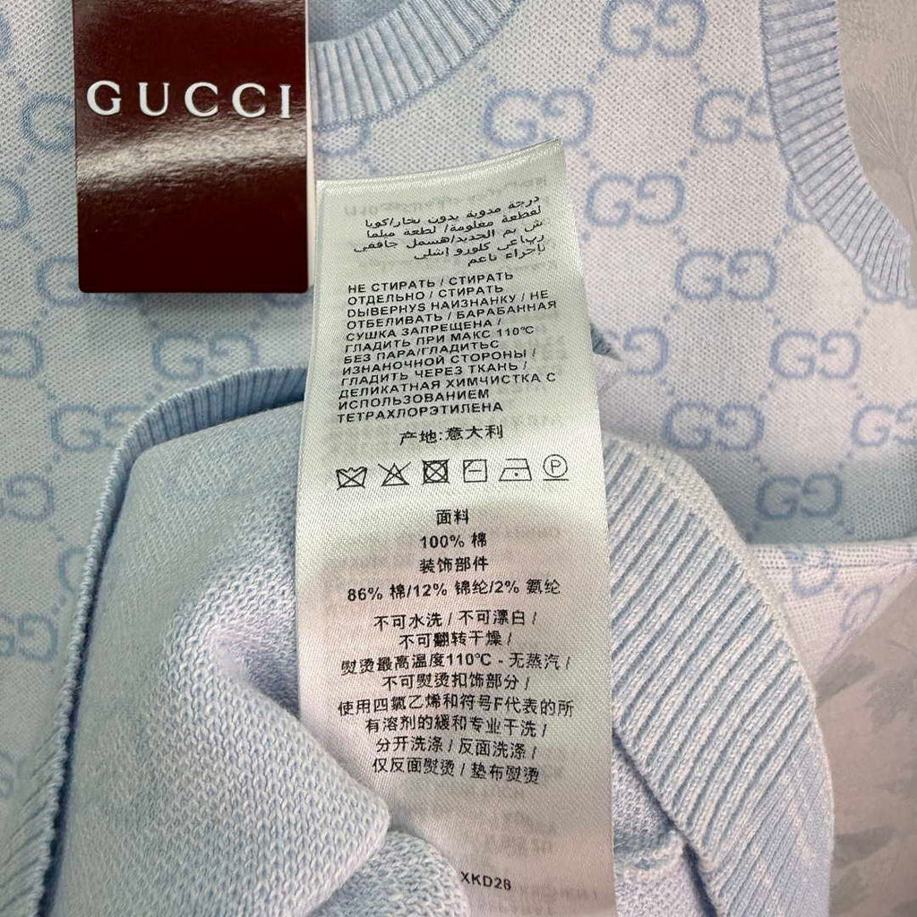 Gucci Women GG Jacquard knitted vest dress G85265