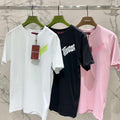 Gucci Women Gucci logo cotton jersey T-shirt G85282 - Pink / S - View 1
