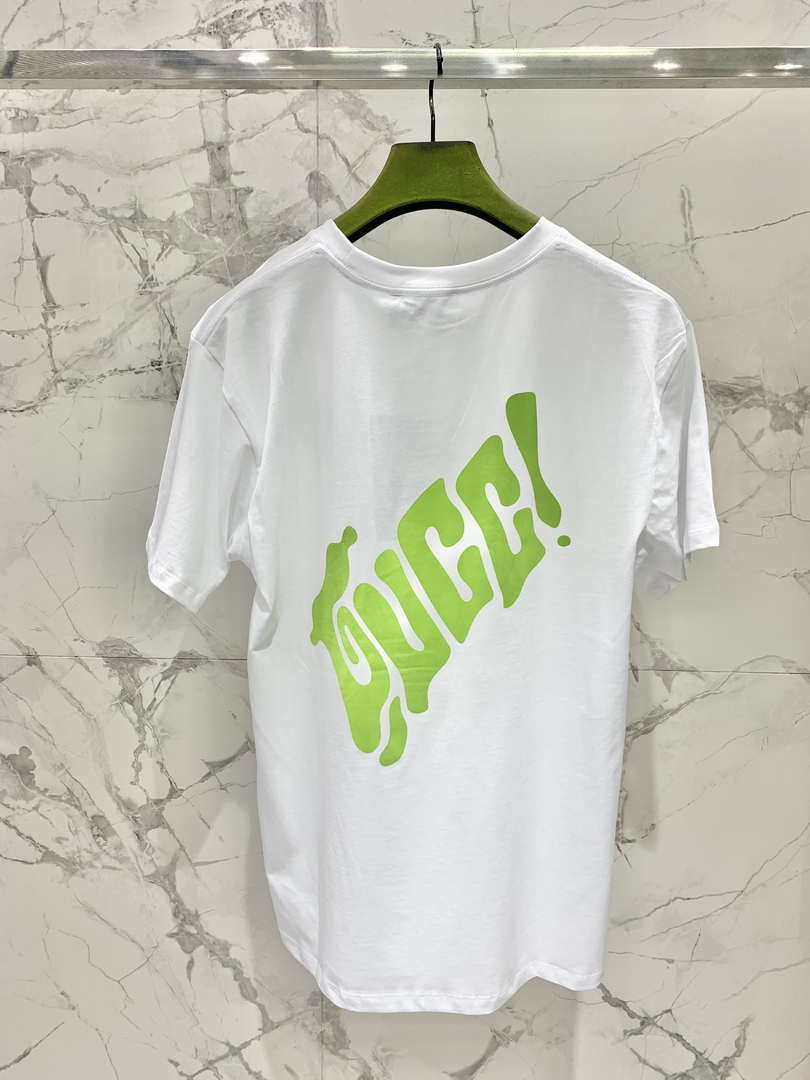Gucci Women Gucci logo cotton jersey T-shirt G85282