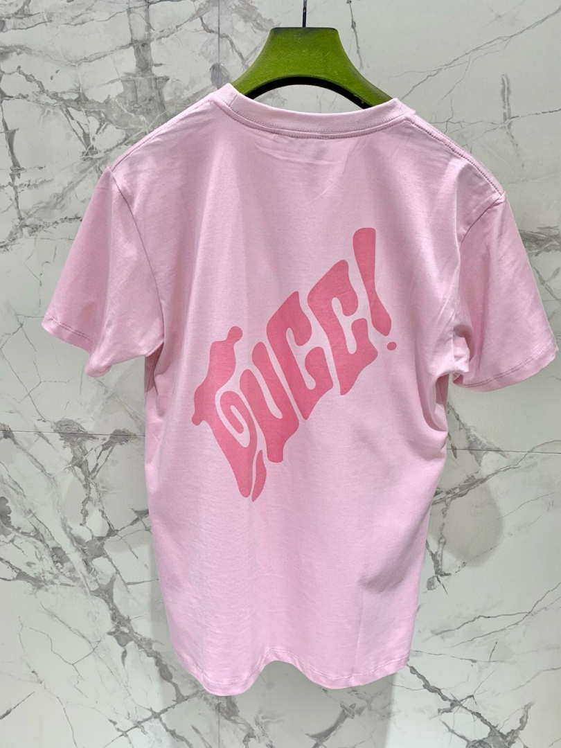 Gucci Women Gucci logo cotton jersey T-shirt G85282