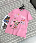 Gucci Women Gucci logo cotton jersey T-shirt G85283