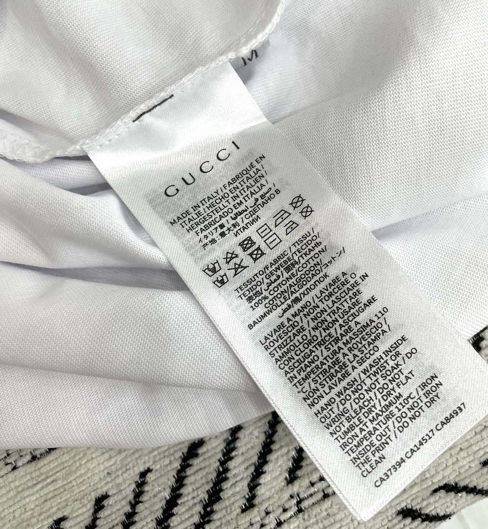 Gucci Women Gucci logo cotton jersey T-shirt G85283