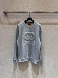 Gucci Women Letter embroidered sweatshirt T-shirt  G11133