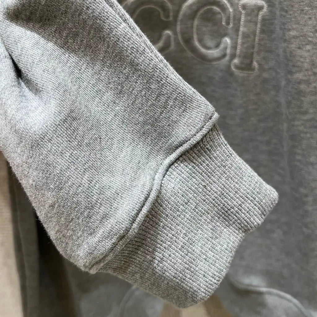 Gucci Women Letter embroidered sweatshirt T-shirt  G11133