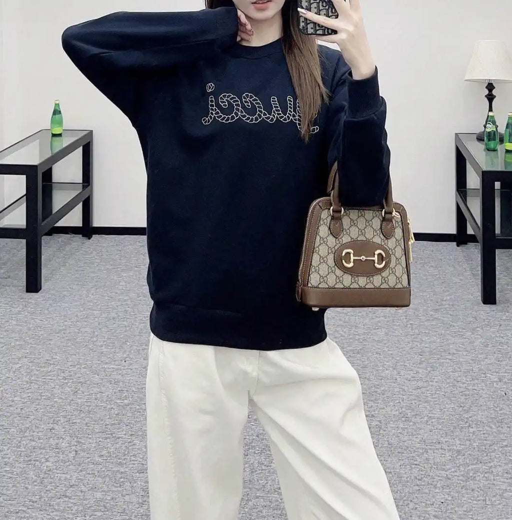 Gucci Women Letter sweatshirt T-shirt  G11135