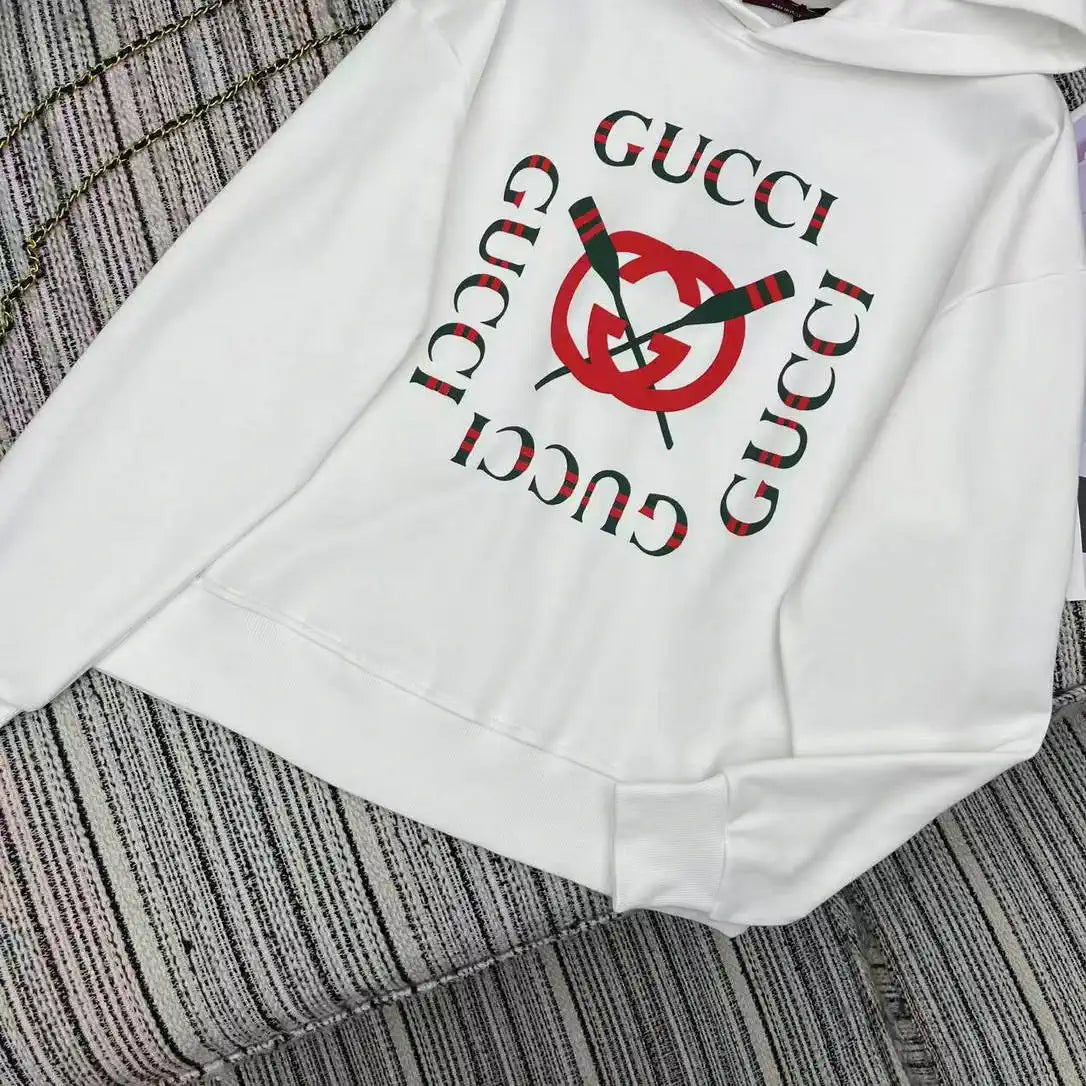 Gucci Women Lettering print hoodie G11140