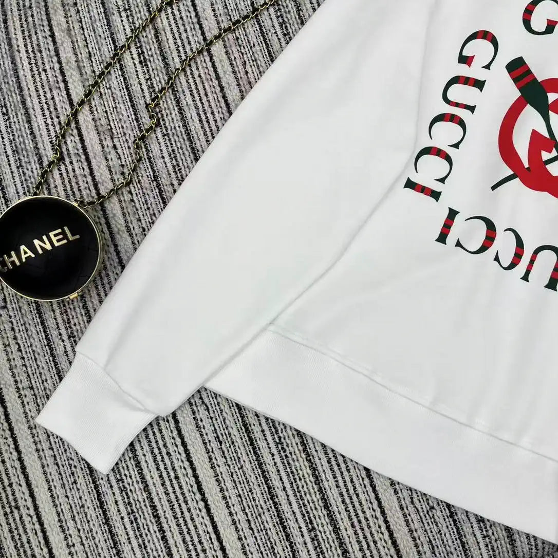 Gucci Women Lettering print hoodie G11140