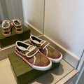 Gucci Women Men¡®s GG Sneaker G81214 Brown - Fmale-35 - View 1