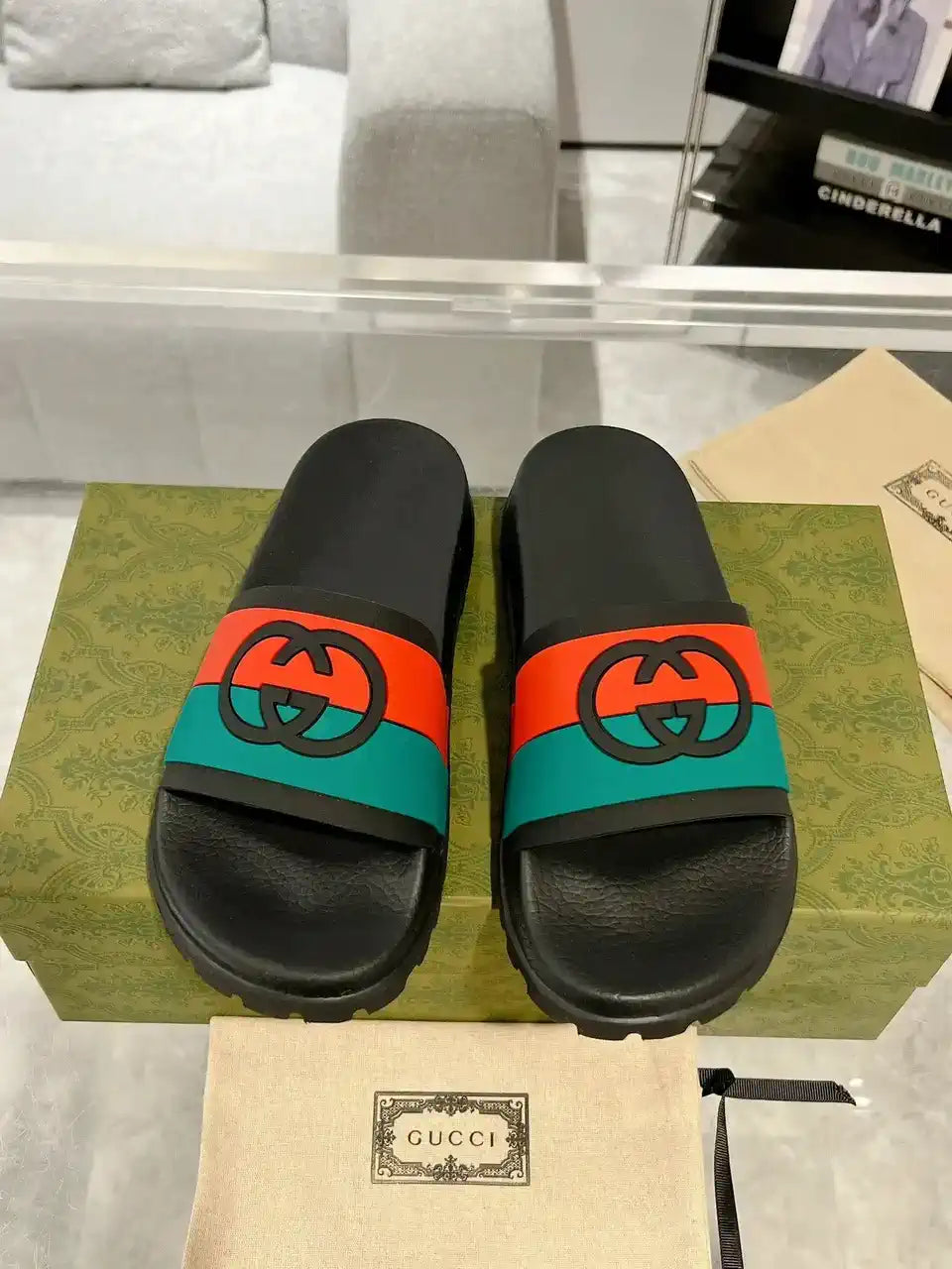Gucci Women Men Slippers  Fashion Shoes G53889